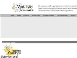 Sites similar to waupunfestivals.com