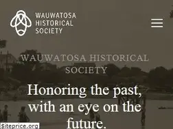 Sites similar to wauwatosahistoricalsociety.org