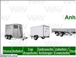 Sites similar to wav-anhaenger.de