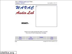 Sites similar to wavac-audio.jp