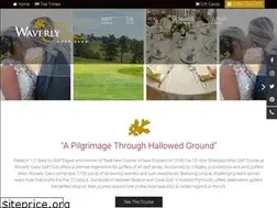 Sites similar to waverlyoaksgc.com