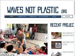 Sites similar to wavesnotplastic.org