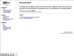 Sites similar to waxandwane.org
