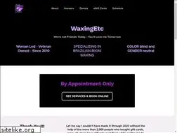 Sites similar to waxingetc.com