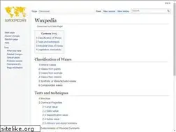 Sites similar to waxpedia.org
