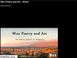 Sites similar to waxpoetryart.com