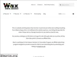 Sites similar to waxvinylrecords.co.uk