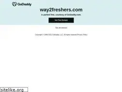 Sites similar to way2freshers.com