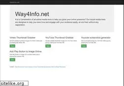 Sites similar to way4info.net