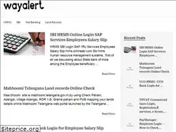 Sites similar to wayalert.in