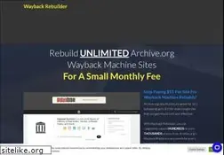 Sites similar to waybackrebuilder.com