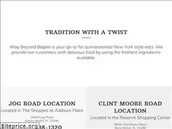 Sites similar to waybeyondbagels.com