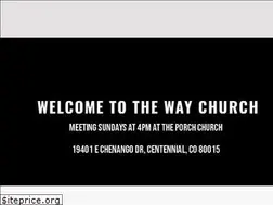 Sites similar to waychurchdenver.org