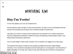Sites similar to wayfaringkiwi.com