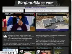 Sites similar to waylandmass.com