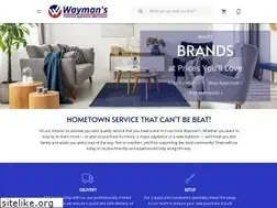 Sites similar to waymans.com