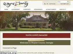 Sites similar to waynecountyga.us