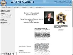 Sites similar to waynecountylandrecords.com