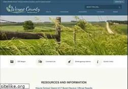 Sites similar to waynecountyne.org