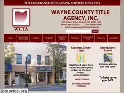 Sites similar to waynecountytitle.com