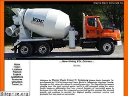 Sites similar to waynedavisconcrete.com