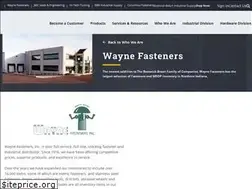 Sites similar to waynefasteners.com
