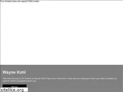 Sites similar to waynekohl.com