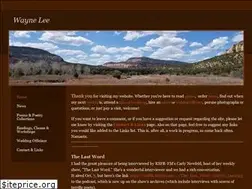 Sites similar to wayneleepoet.com