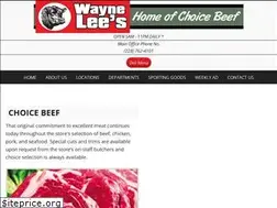 Sites similar to wayneleesgrocery.com