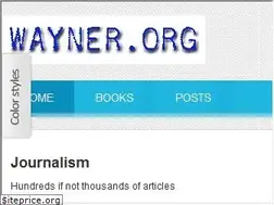 Sites similar to wayner.org