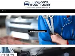 Sites similar to waynesautorepairsomerset.com