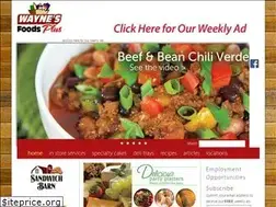 Sites similar to waynesfoodsplus.com