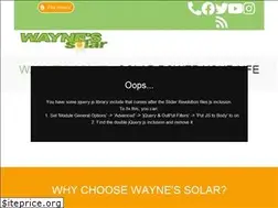 Sites similar to waynesolar.com