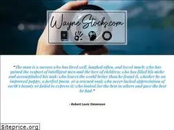 Sites similar to waynestocks.com
