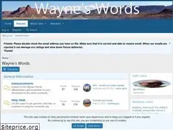 Sites similar to wayneswords.com