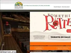 Sites similar to waynetheatre.org
