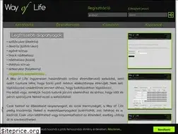 Sites similar to wayoflife.hu
