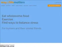Sites similar to wayoflifematters.com