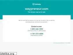Sites similar to waypreneur.com