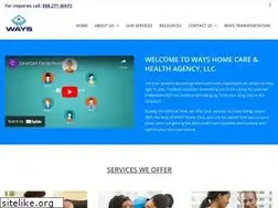 Sites similar to wayshomecare.com