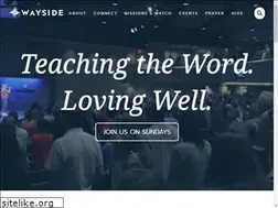 Sites similar to waysidechapel.org