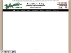 Sites similar to waysidelumber.com