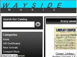Sites similar to waysidemusic.com