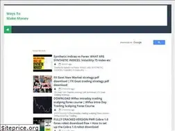 Sites similar to waystomakemoneyeasymoney.blogspot.com
