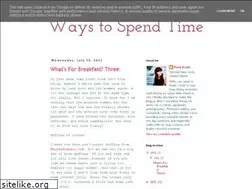 Sites similar to waystospendtime.blogspot.com