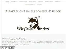 Sites similar to waytalla-alpakas.de