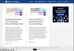 Sites similar to waytochanges.com