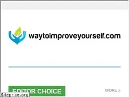 Sites similar to waytoimproveyourself.com