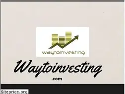 Sites similar to waytoinvesting.com