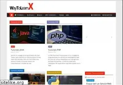 Sites similar to waytolearnx.com
